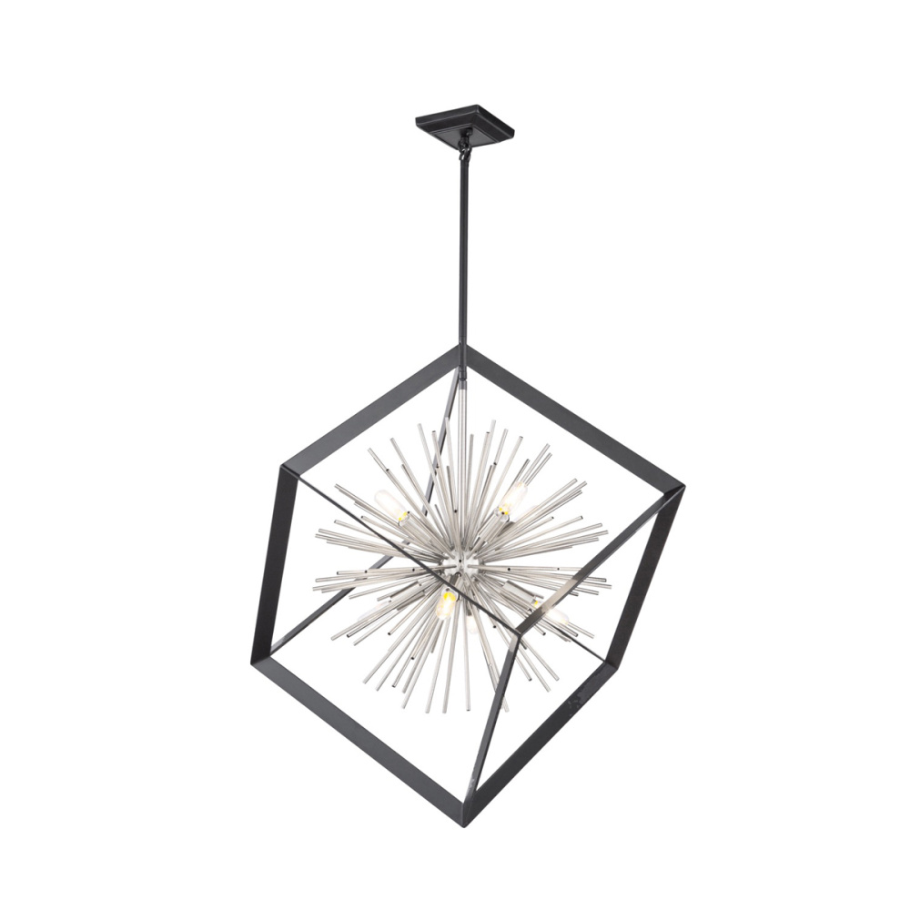 Artcraft Sunburst Chandelier - Thumbnail 2