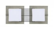 Besa Lighting 2WS-7735SM-CR - Besa Wall Alex Chrome Opal/Smoke 2x50W G9