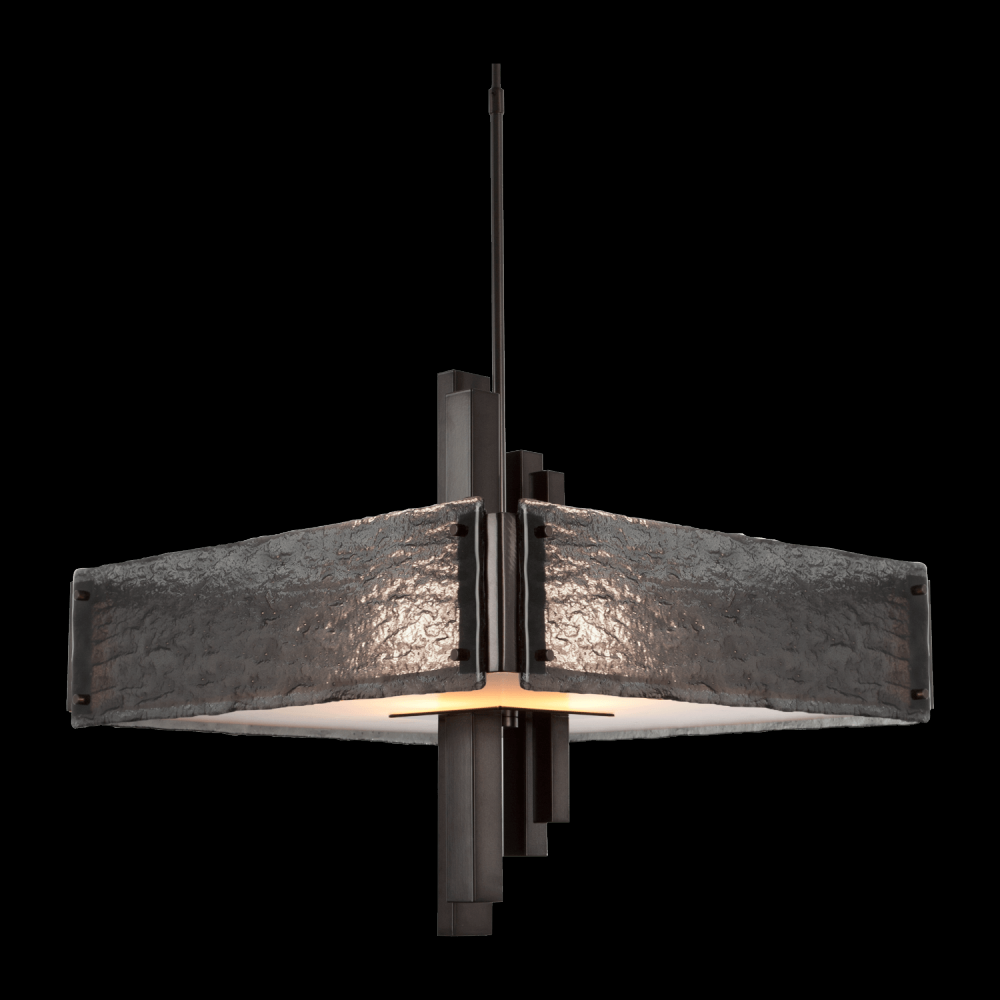 Carlyle Square Chandelier-0A-Gunmetal