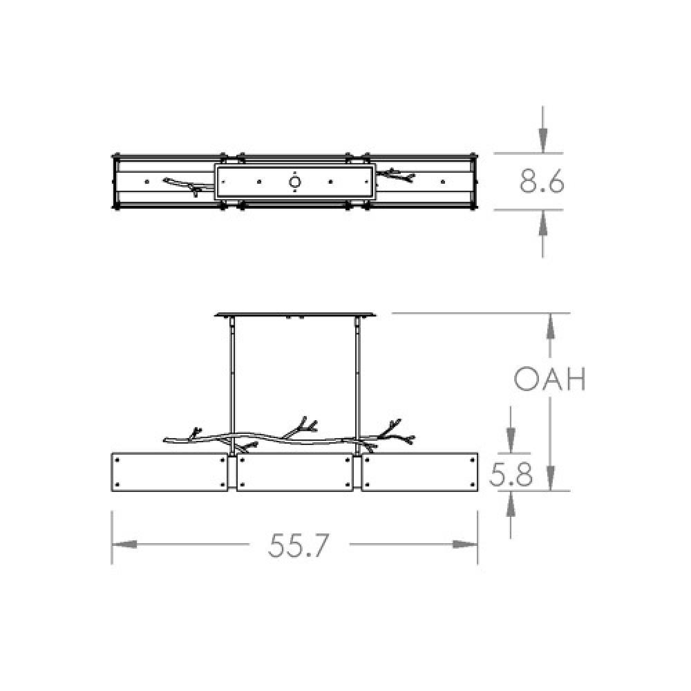 Ironwood Linear Suspension-0C-Gunmetal