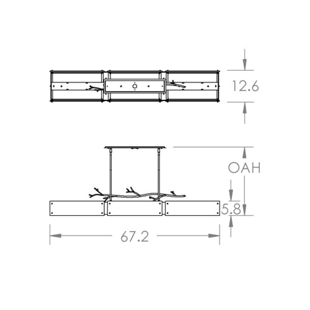 Ironwood Linear Suspension-0D-Gunmetal