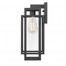 Worldwide Lighting Corp E10006-001 - Tahoma 20 In 1-Light Matte Black Finish - Outdoor Wall Sconce Lamp