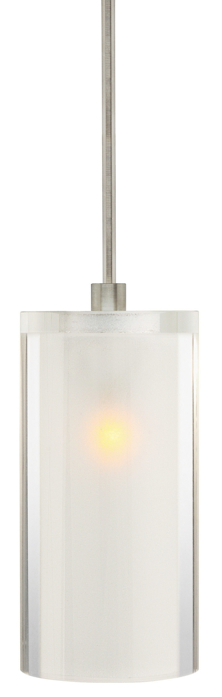Pendant Crystal Cylinder Clear Bronze Hal G4 35W 1600lm Monopoint