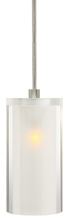Stone Lighting PD221CRBZX3M - Pendant Crystal Cylinder Clear Bronze Hal G4 35W 1600lm Monopoint