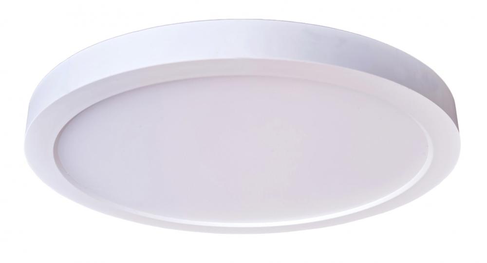 5.5" Slim Line LED Flushmount in White