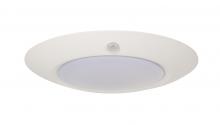 Craftmade X9007M-W-LED - Slim Line 1 Light 6" LED Flushmount in White (7" Overall Diameter)