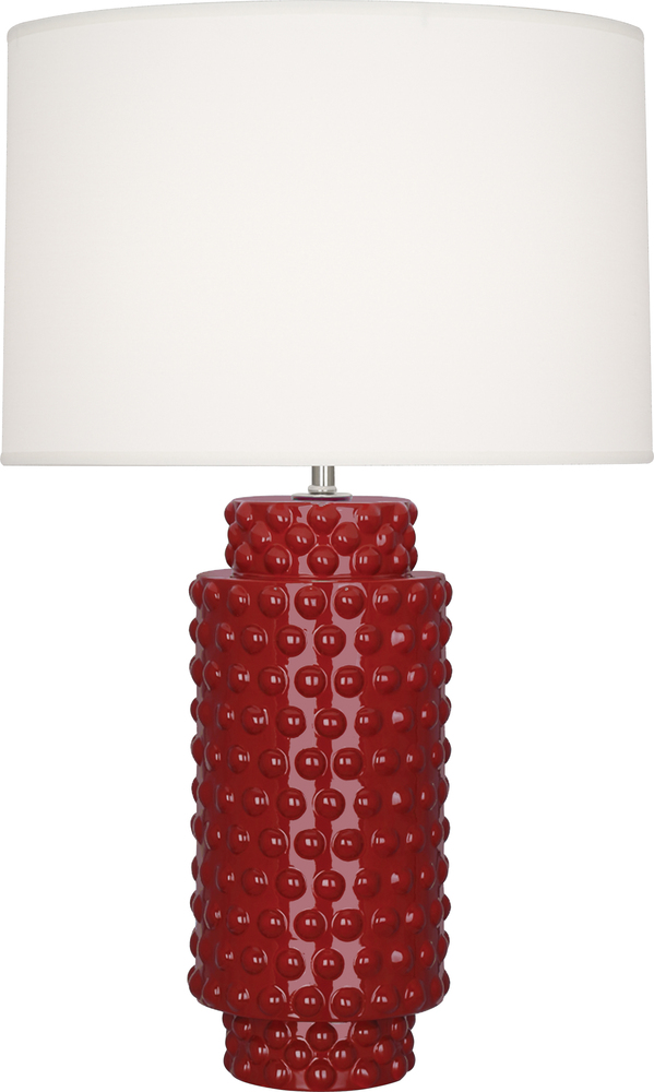 Oxblood Dolly Table Lamp