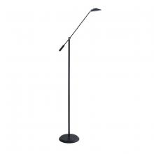 Kendal FL6001-BLK/CH - SIRINO Black & Chrome Floor Lamp
