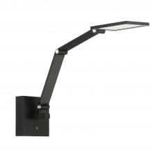 Kendal SA100-BLK - FLIP Black LED Swing Arm