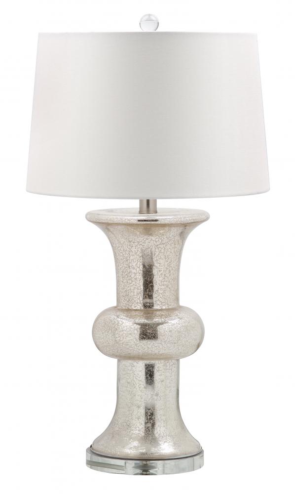 One Light Mercury Glass Table Lamp