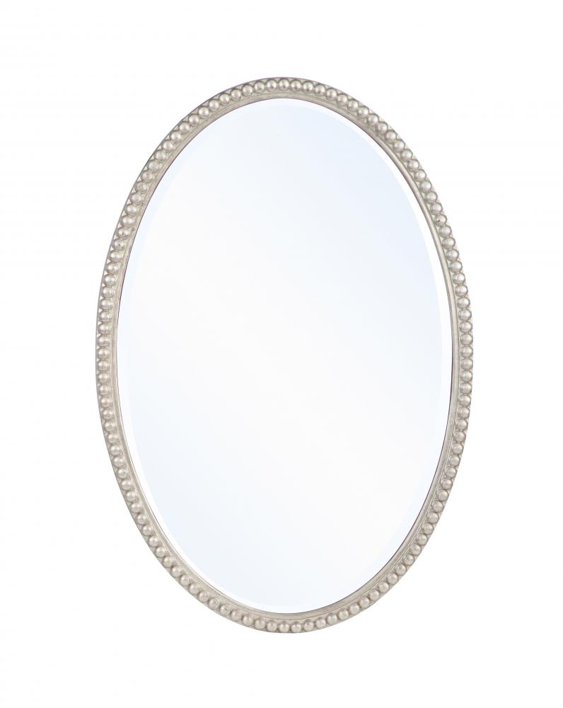 Dracut Wall Mirror - Antique Silver