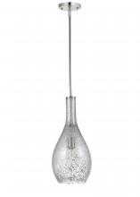 Mariana 130091 - Olivia 1 Light Glass Pendant - Smoky Metallic Art Glass