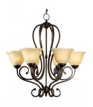 Mariana 200690 - Six Light Oil Rubbed Bronze Down Chandelier