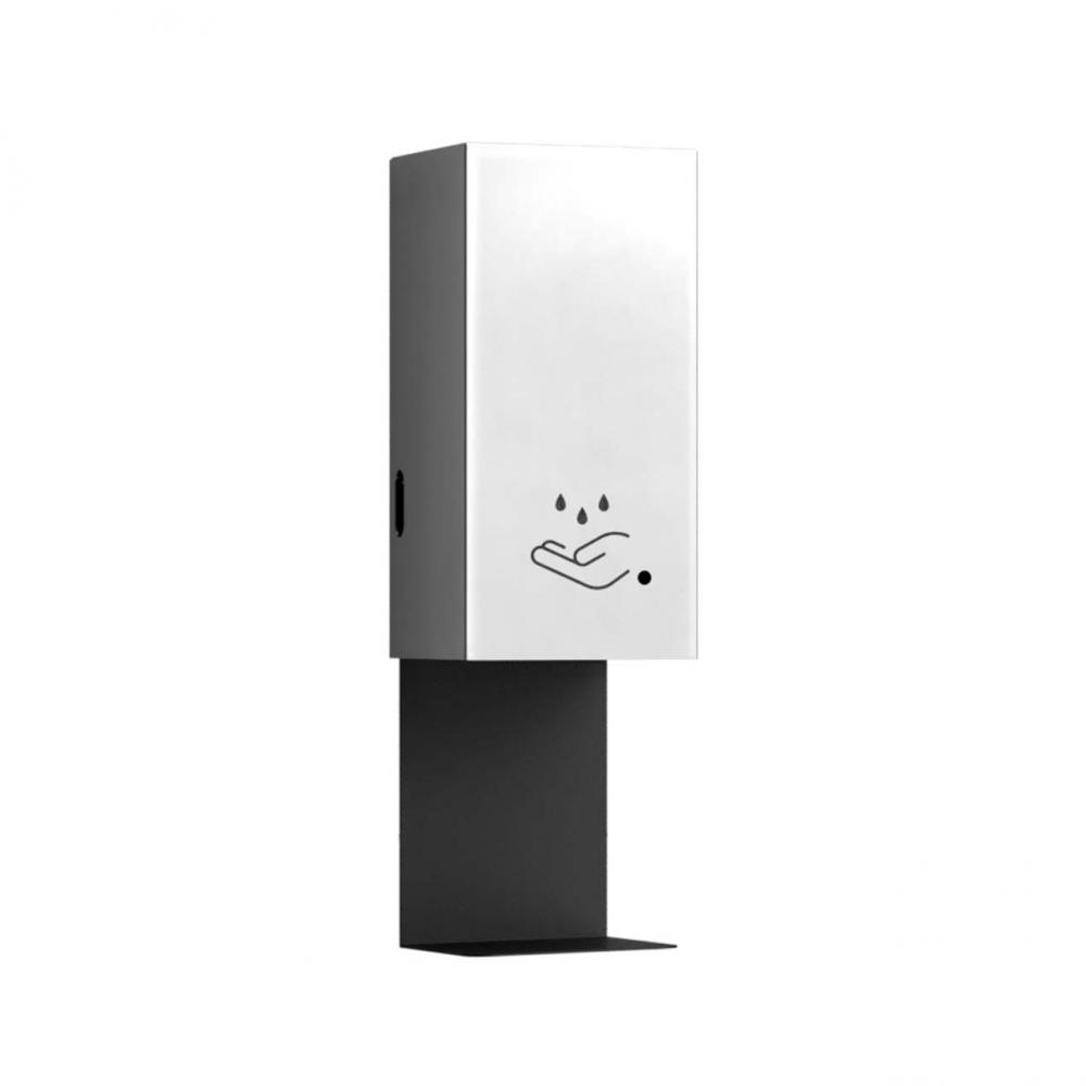 Hand Sanitizer Dispenser - Wall Mount, Satin Nickel