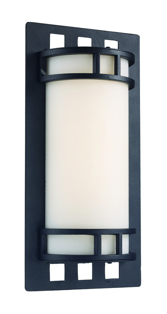 LED Wall Sconce Clear Glass-Bk
