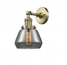 Innovations Lighting 203-AB-G173-LED - Fulton - 1 Light - 7 inch - Antique Brass - Sconce