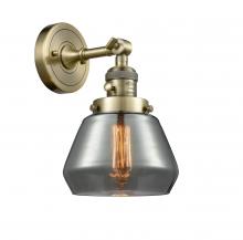 Innovations Lighting 203SW-AB-G173-LED - Fulton - 1 Light - 7 inch - Antique Brass - Sconce