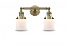 Innovations Lighting 208-AB-G181S-LED - Canton - 2 Light - 17 inch - Antique Brass - Bath Vanity Light