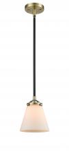 Innovations Lighting 284-1S-BAB-G61-LED - Cone - 1 Light - 6 inch - Black Antique Brass - Cord hung - Mini Pendant