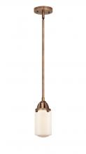 Innovations Lighting 288-1S-AC-G311-LED - Dover - 1 Light - 5 inch - Antique Copper - Cord hung - Mini Pendant