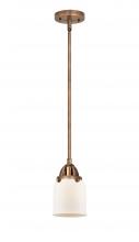 Innovations Lighting 288-1S-AC-G51-LED - Bell - 1 Light - 5 inch - Antique Copper - Cord hung - Mini Pendant