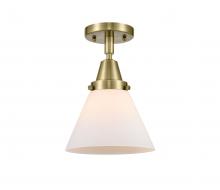 Innovations Lighting 447-1C-AB-G41-LED - Cone - 1 Light - 8 inch - Antique Brass - Flush Mount