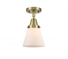 Innovations Lighting 447-1C-AB-G61-LED - Cone - 1 Light - 6 inch - Antique Brass - Flush Mount