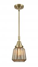 Innovations Lighting 447-1S-AB-G146-LED - Chatham - 1 Light - 7 inch - Antique Brass - Mini Pendant