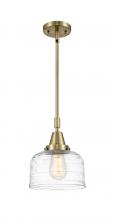 Innovations Lighting 447-1S-AB-G713-LED - Bell - 1 Light - 8 inch - Antique Brass - Mini Pendant