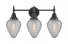 Innovations Lighting 447-3W-BK-G165-LED - Geneseo - 3 Light - 25 inch - Matte Black - Bath Vanity Light