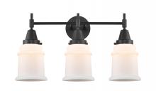 Innovations Lighting 447-3W-BK-G181-LED - Canton - 3 Light - 24 inch - Matte Black - Bath Vanity Light