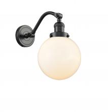 Innovations Lighting 515-1W-OB-G201-8-LED - Beacon - 1 Light - 8 inch - Oil Rubbed Bronze - Sconce