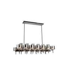 CWI Lighting 5526P46-26-612 - Montoya 26 Light Up Chandelier With Pearl Black Finish