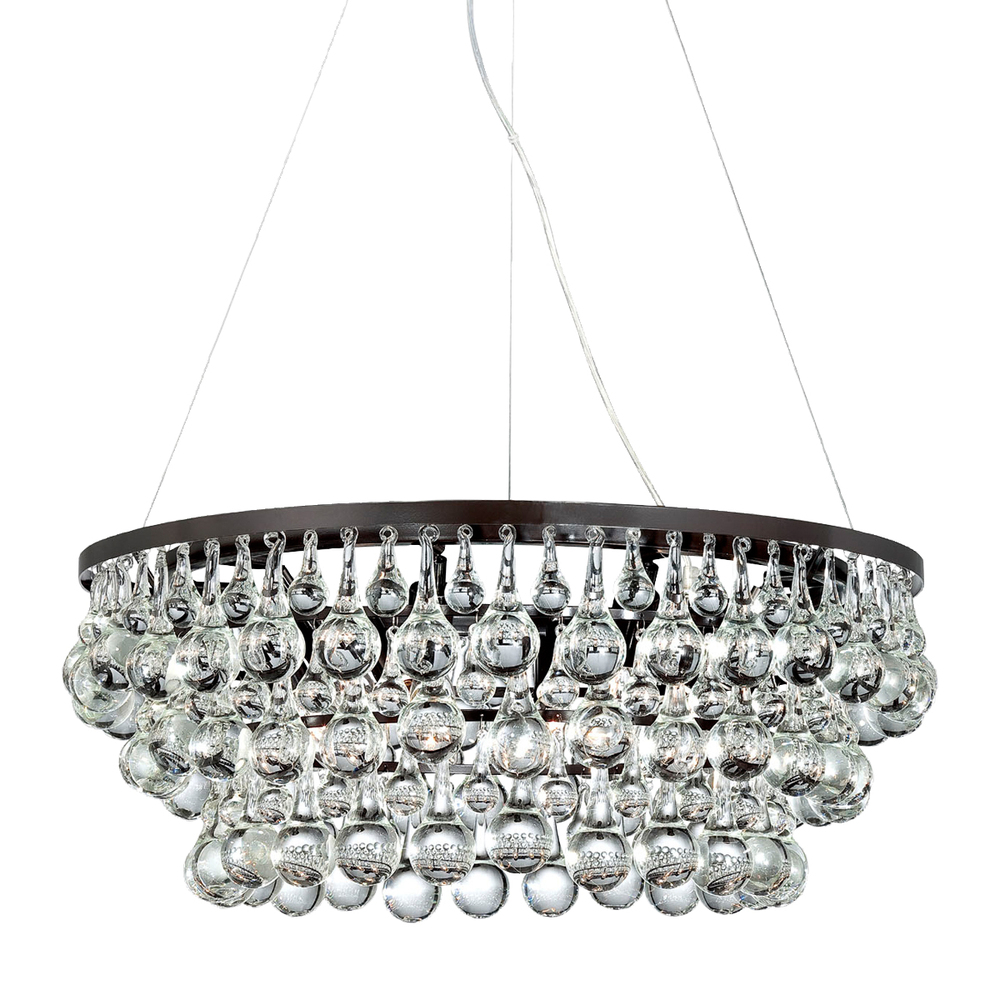 Canto, 8LT Chandelier, Orb