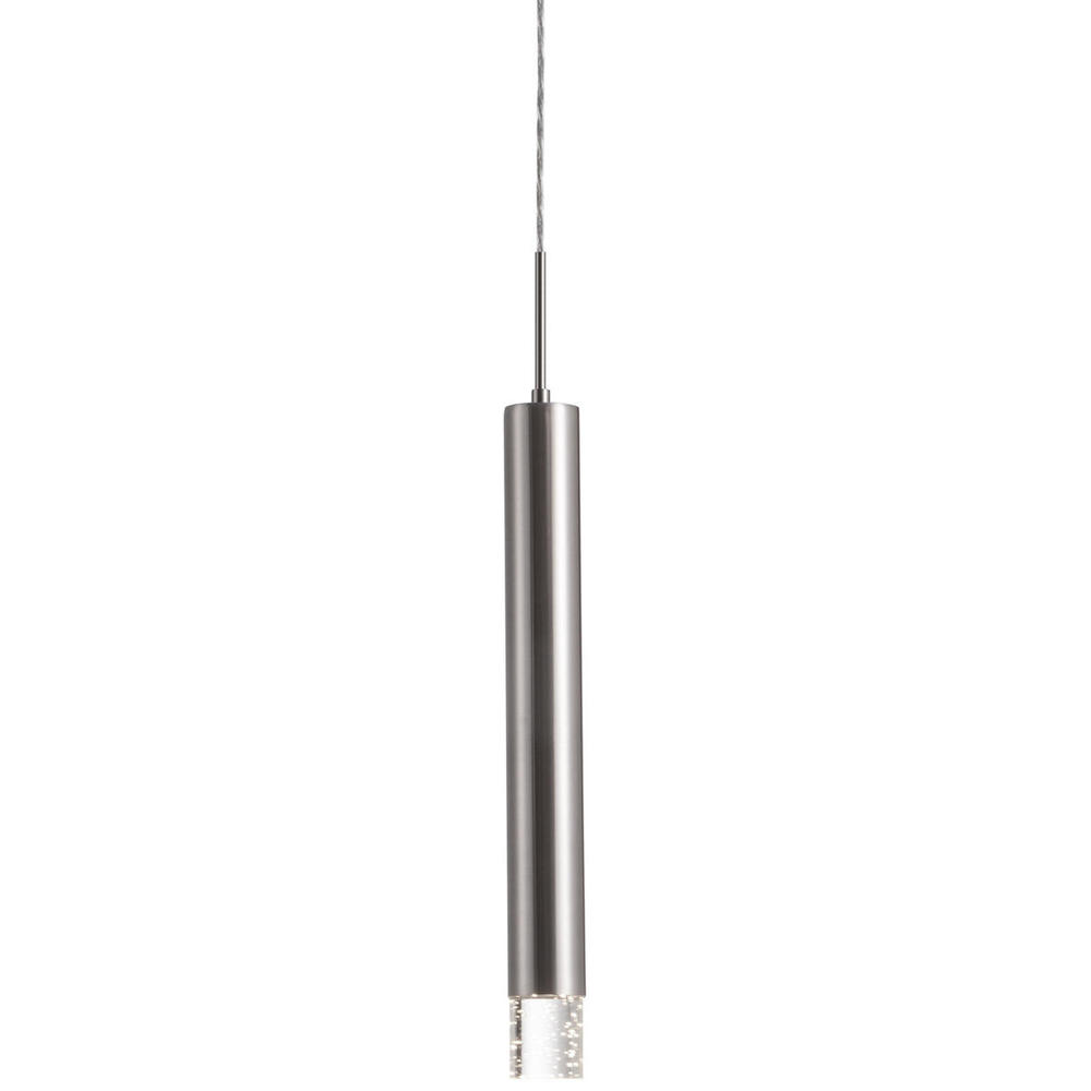 Pendula 16-in Brushed Nickel LED Pendant