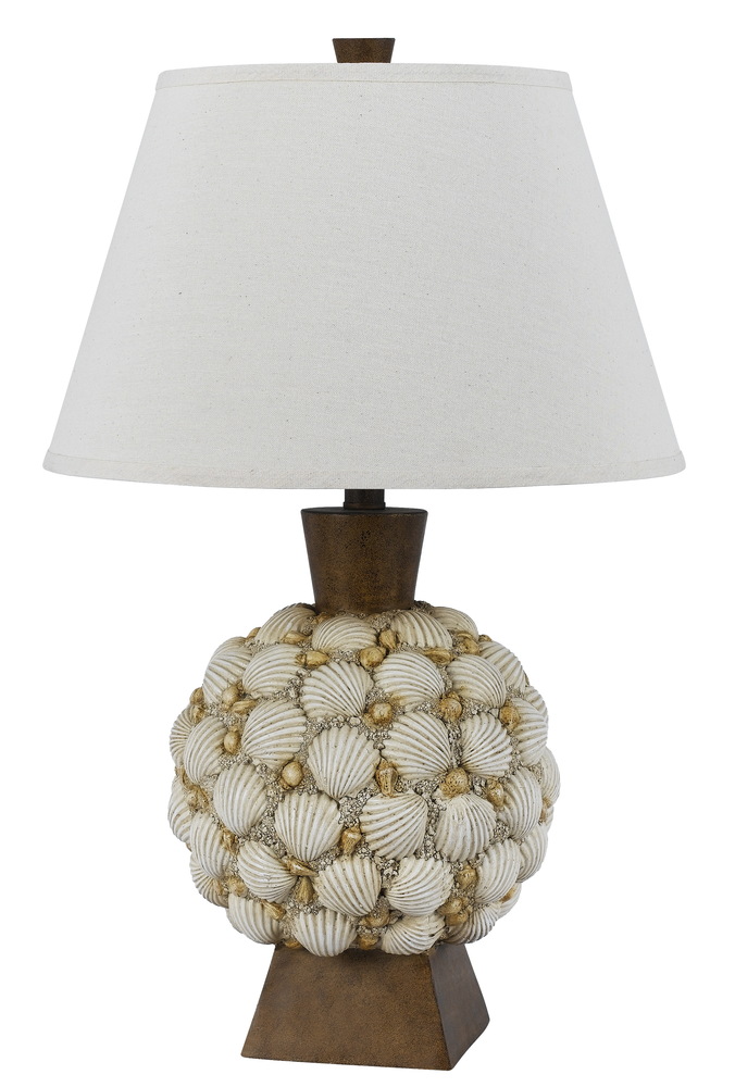 Cal Lighting Seashell Table Lamp