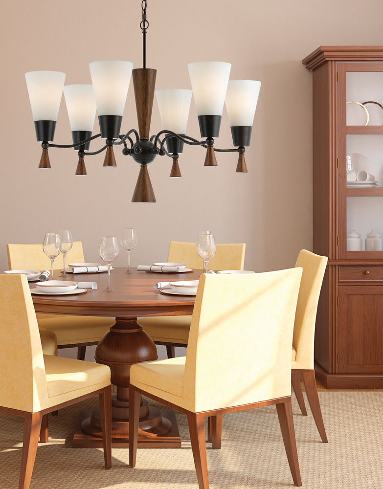 Cal Lighting Verona Chandelier - Thumbnail 2