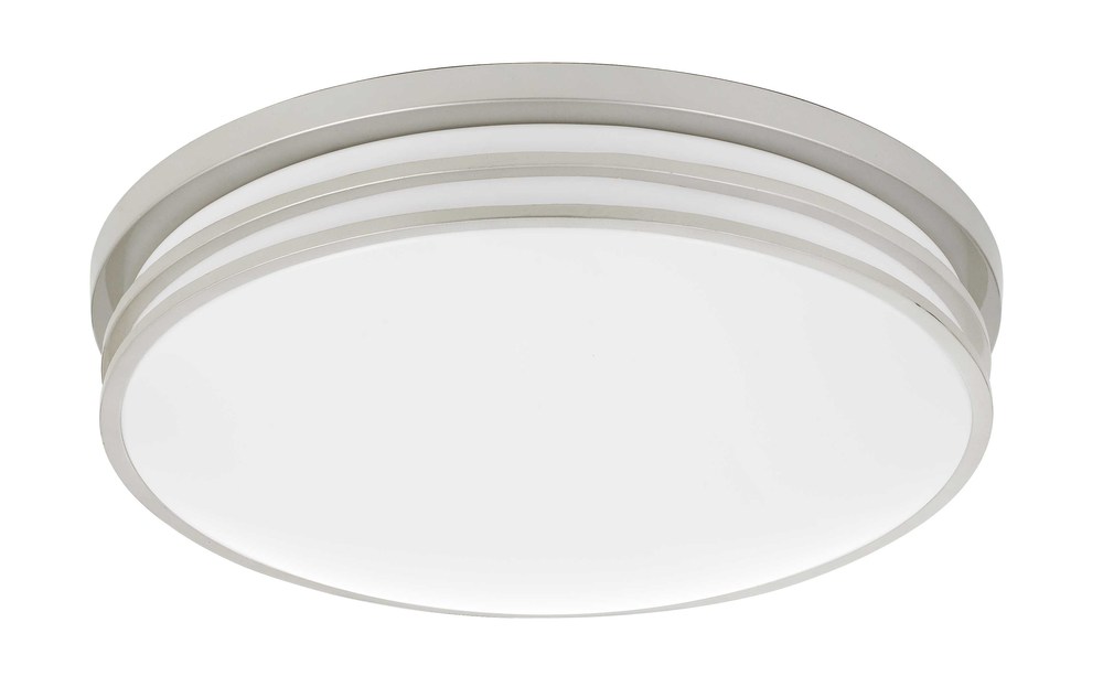 integrated LED 25W, 2000 Lumen, 80 CRI, Dimmable Ceiling Flush Mount With Acrylic Diffuser