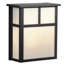 Galaxy Lighting 306101OBZ - Outdoor Wall Fixture - Old Bronze w/ White Marbled Glass