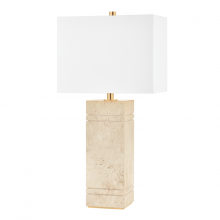 Hudson Valley L1620-AGB - 1 LIGHT TABLE LAMP