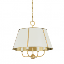 Hudson Valley MDS120-AGB/OW - 4 LIGHT CHANDELIER