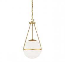 Savoy House Meridian M7025NB - 1-Light Pendant in Natural Brass