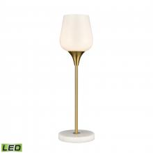 ELK Home H0019-9510-LED - Finch Lane 20'' High 1-Light Table Lamp - Satin Gold - Includes LED Bulb