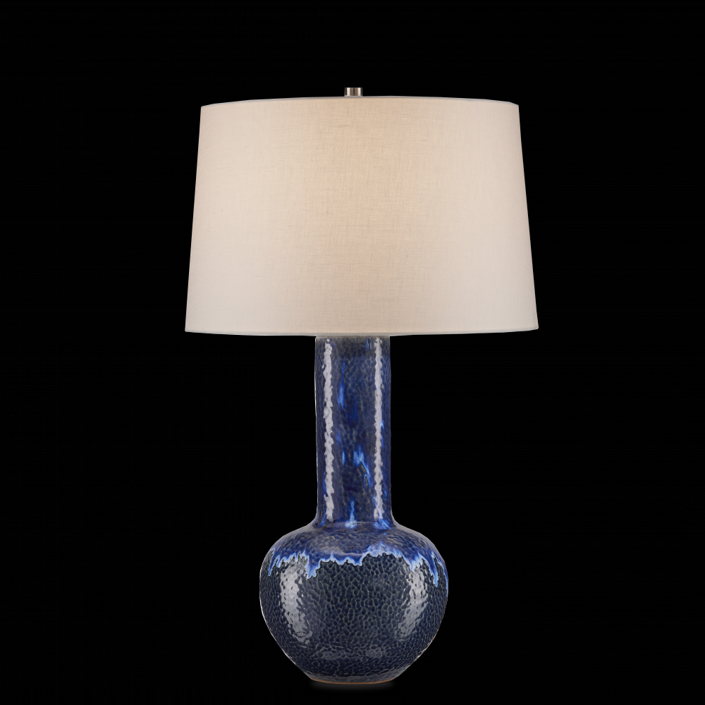 Kelmscott Blue Gourd Table Lamp